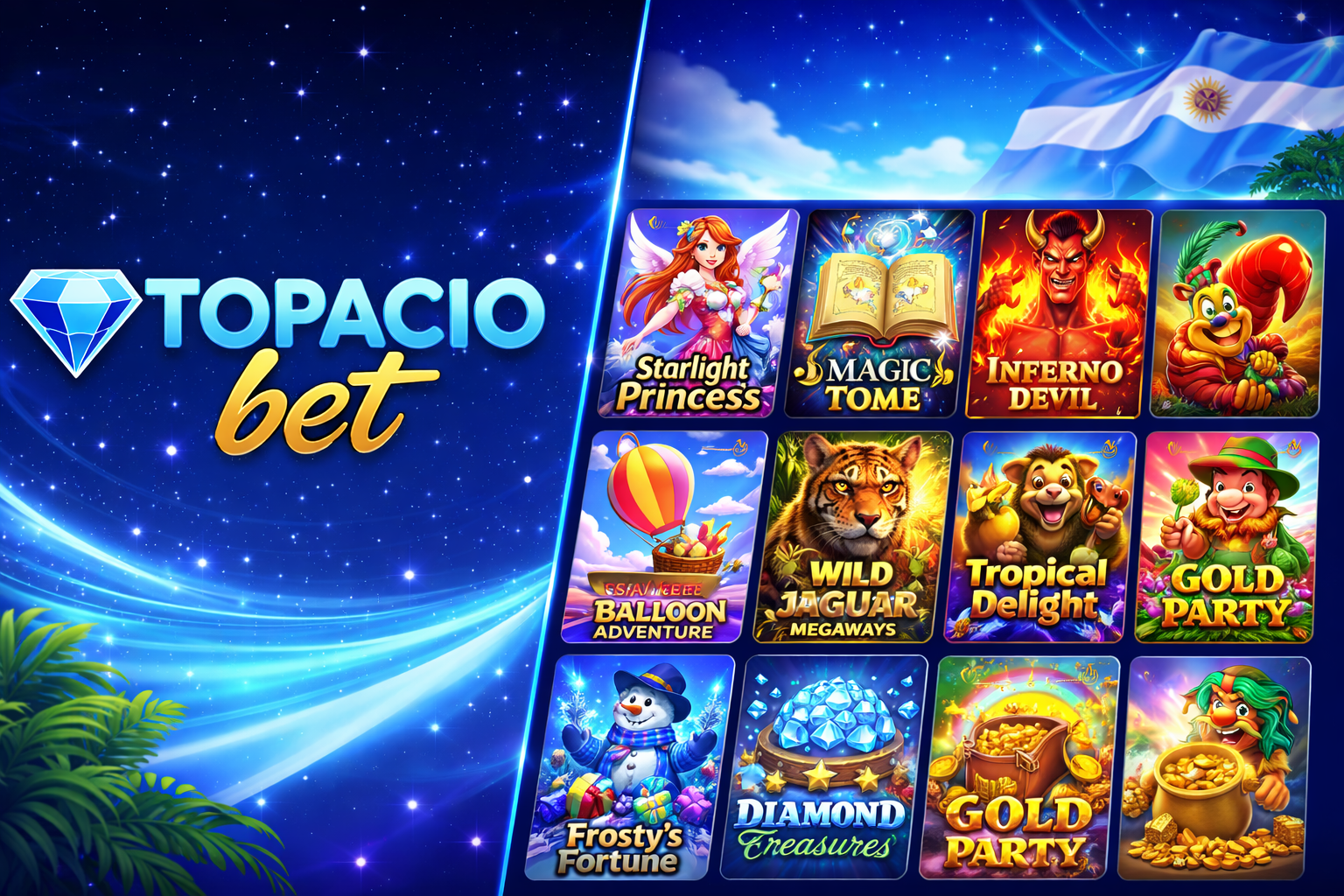 Topacio Bet casino y apuestas en Argentina
